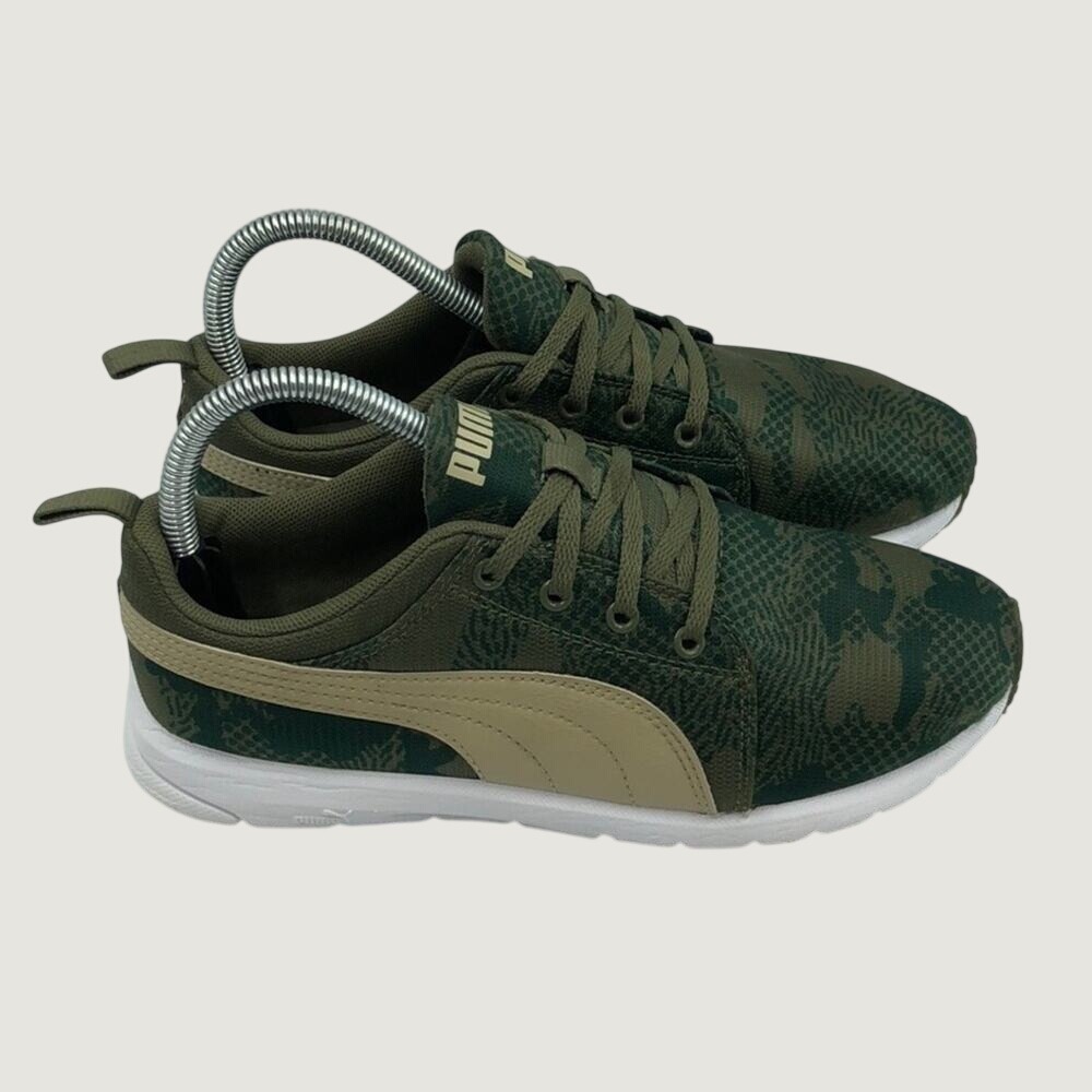 Puma Carson Camo Running Shoes 188312 02 Men's Sz 5 Women's Sz 6.5